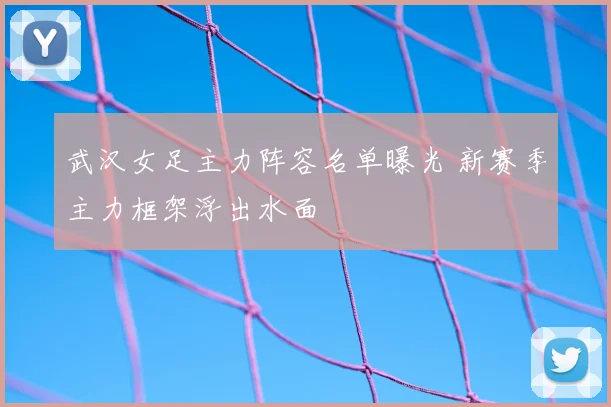 武汉女足主力阵容名单曝光 新赛季主力框架浮出水面